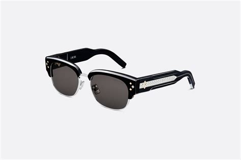 dior clubmaster sunglasses|CD Diamond C1U Black Clubmaster Sunglasses .